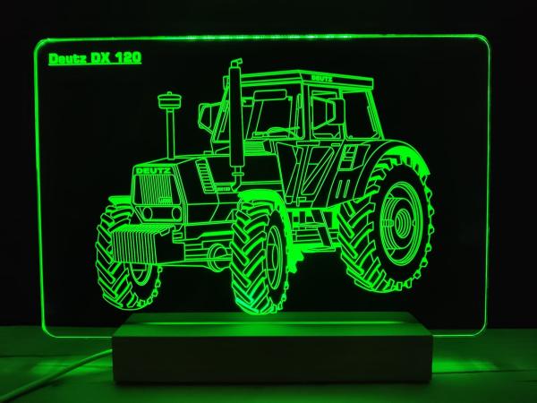 Deutz DX 120 Traktor LED Schild